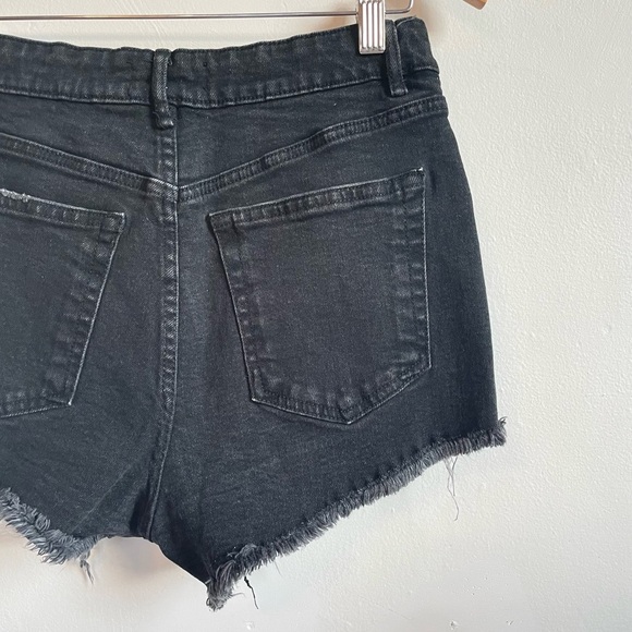 Zara | High rise denim shorts - Picture 7 of 10